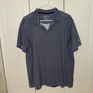 2/$25 Nike Men's Gray/Blue Polo Shirt